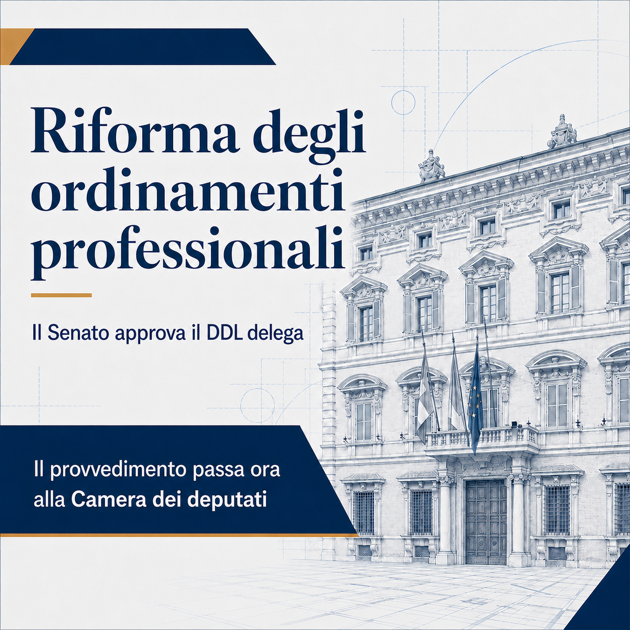 Riforma delle professioni, il Senato approva il DDL delega